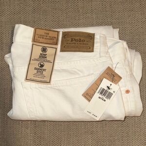 Polo by Ralph Lauren - NWT - White Varick Slim Straight Jeans - Men’s 36T/36